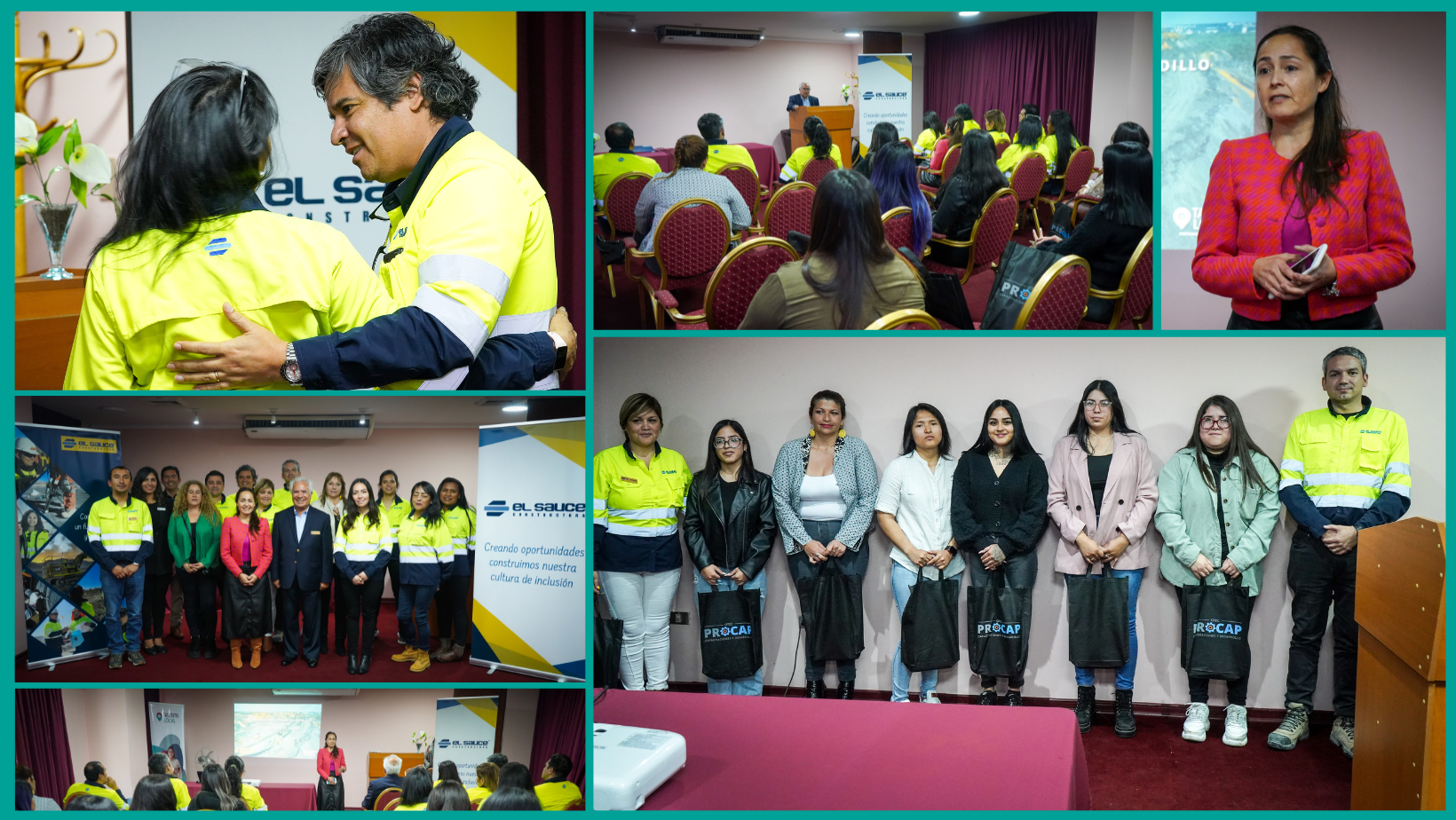 Inauguración del programa Escuela de Mujeres CES  “Operación en Rodillo Compactador”: Mujeres que abren el camino a la construcción
